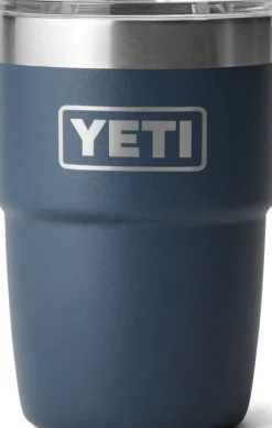 Yeti Rambler 8oz Stackable Cup - Navy Hot