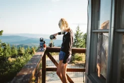 Yeti Rambler 8oz Stackable Cup - Navy Hot