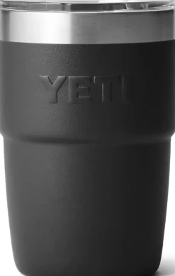 Yeti Rambler 8oz Stackable Cup - Black Clearance