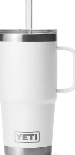 Yeti Rambler 25oz Straw Mug - White Fashion