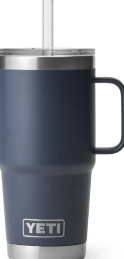 Yeti Rambler 25oz Straw Mug - Navy Clearance