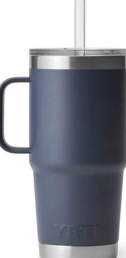 Yeti Rambler 25oz Straw Mug - Navy Clearance