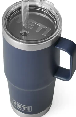 Yeti Rambler 25oz Straw Mug - Navy Clearance