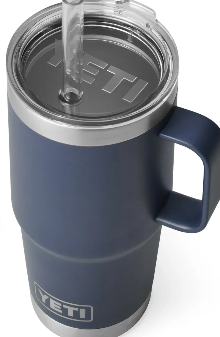 Yeti Rambler 25oz Straw Mug - Navy Clearance