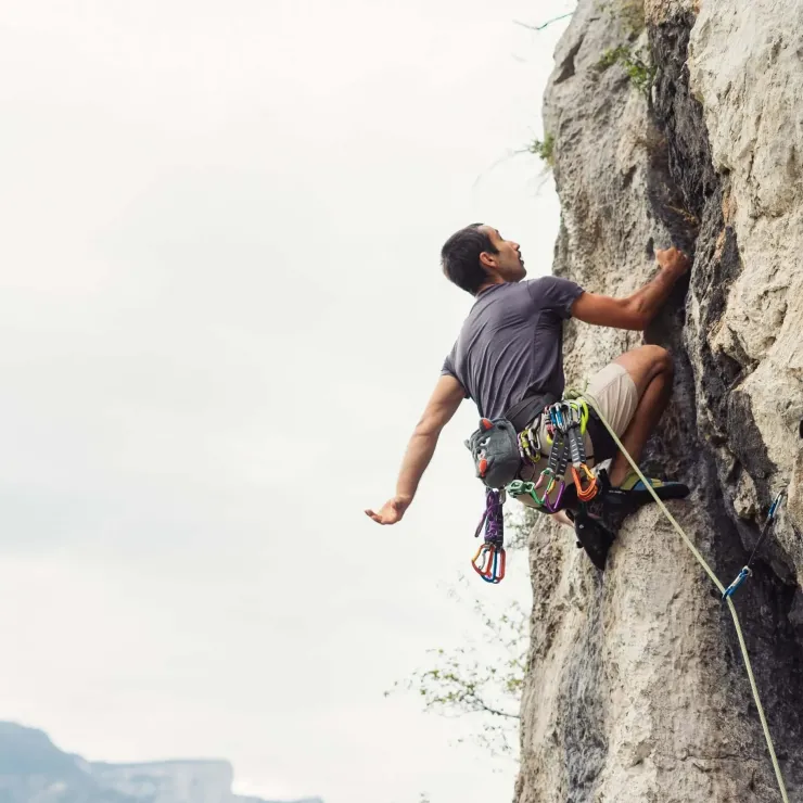 YY Vertical Chalk Bag - Grey Cat Best
